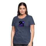 21 West Women’s Premium T-Shirt - heather blue