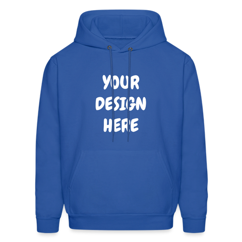 Men's Hoodie - royal blue