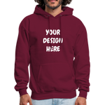 Men's Hoodie - burgundy