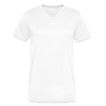 Men's V-Neck T-Shirt - white