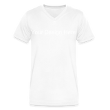 Men's V-Neck T-Shirt - white