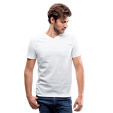 Men's V-Neck T-Shirt - white