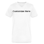 Men's V-Neck T-Shirt - white