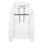 Women’s Premium Hoodie - white