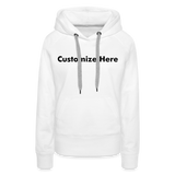 Women’s Premium Hoodie - white