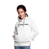 Women’s Premium Hoodie - white