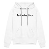 Women’s Premium Hoodie - white