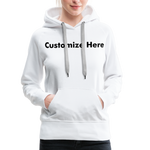 Women’s Premium Hoodie - white