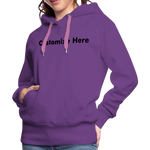 Women’s Premium Hoodie - purple 