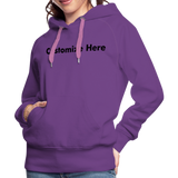 Women’s Premium Hoodie - purple 