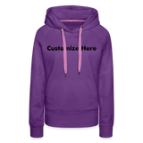 Women’s Premium Hoodie - purple 