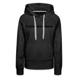 Women’s Premium Hoodie - black