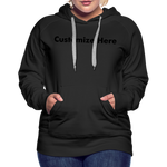 Women’s Premium Hoodie - black