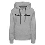 Women’s Premium Hoodie - heather grey