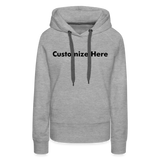 Women’s Premium Hoodie - heather grey