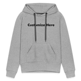 Women’s Premium Hoodie - heather grey