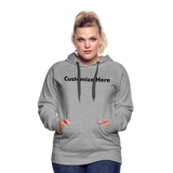 Women’s Premium Hoodie - heather grey