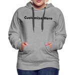 Women’s Premium Hoodie - heather grey