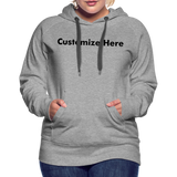 Women’s Premium Hoodie - heather grey