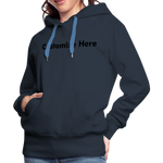 Women’s Premium Hoodie - navy