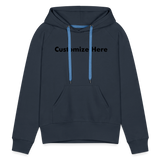 Women’s Premium Hoodie - navy