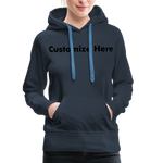 Women’s Premium Hoodie - navy