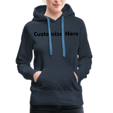 Women’s Premium Hoodie - navy