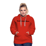 Women’s Premium Hoodie - red