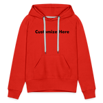 Women’s Premium Hoodie - red