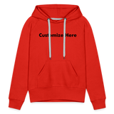 Women’s Premium Hoodie - red