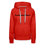 Women’s Premium Hoodie - red