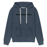 Women’s Premium Hoodie - heather denim