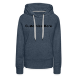 Women’s Premium Hoodie - heather denim