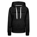 Women’s Premium Hoodie - charcoal grey