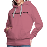 Women’s Premium Hoodie - mauve