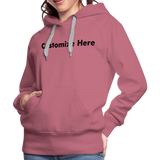 Women’s Premium Hoodie - mauve