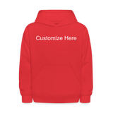 Kids' Hoodie - red