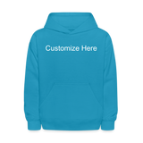 Kids' Hoodie - turquoise