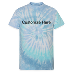 Unisex Tie Dye T-Shirt - blue lagoon