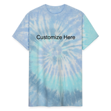 Unisex Tie Dye T-Shirt - blue lagoon