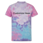 Unisex Tie Dye T-Shirt - cotton candy