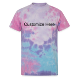 Unisex Tie Dye T-Shirt - cotton candy