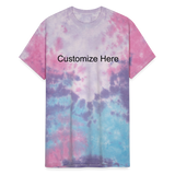 Unisex Tie Dye T-Shirt - cotton candy