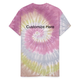 Unisex Tie Dye T-Shirt - Desert Rose