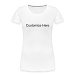 Women’s Premium Organic T-Shirt - white