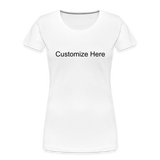 Women’s Premium Organic T-Shirt - white