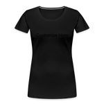 Women’s Premium Organic T-Shirt - black