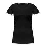 Women’s Premium Organic T-Shirt - black