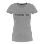 Women’s Premium Organic T-Shirt - heather gray