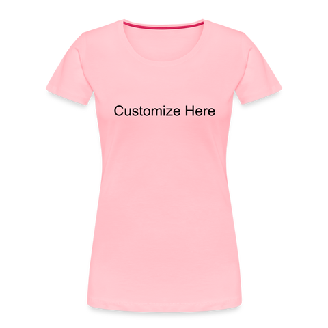 Women’s Premium Organic T-Shirt - pink